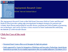 Tablet Screenshot of angiogenesis-center.org